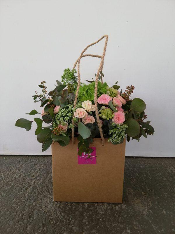 Bolsas con flores