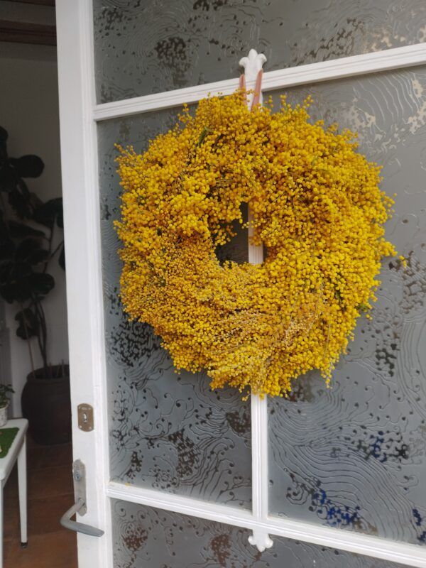 Corona "Mimosa" seca - Imagen 2