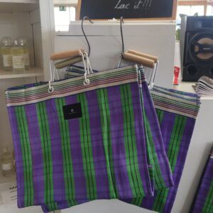 Tote bag Purple