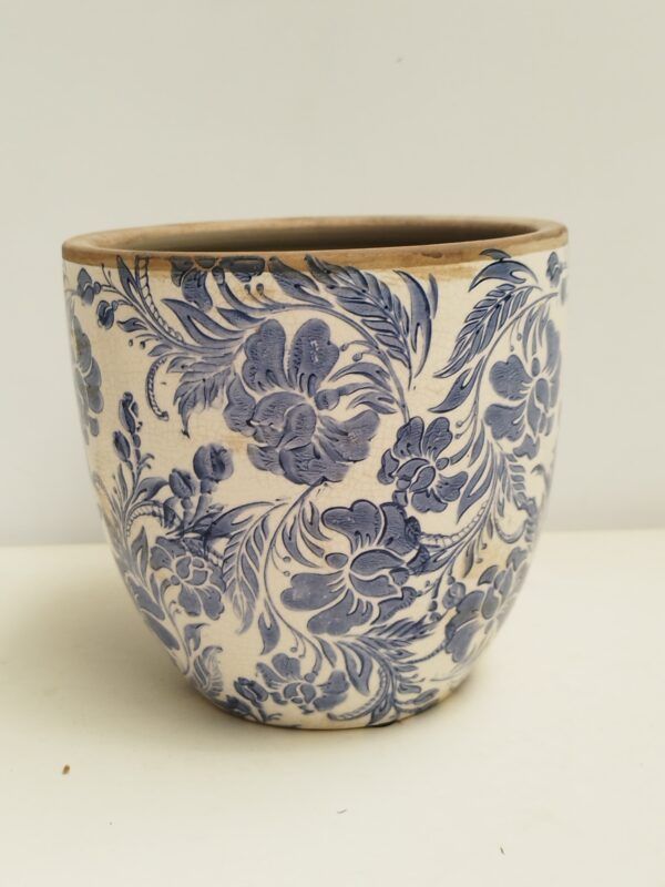 Maceta Classic azul L